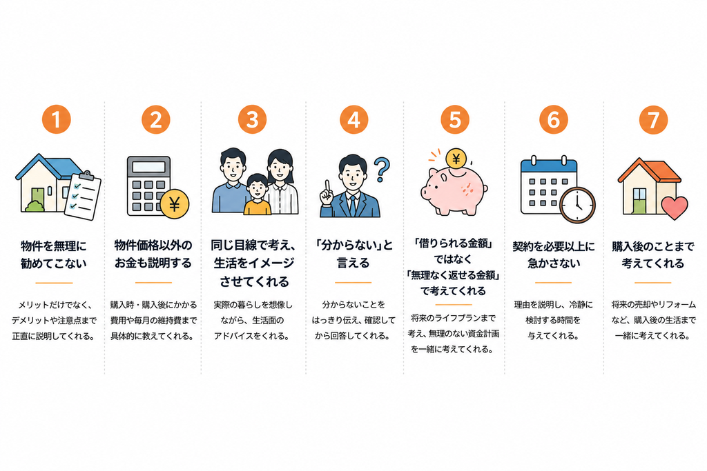 良い不動産営業担当者を見分けるポイントのまとめ